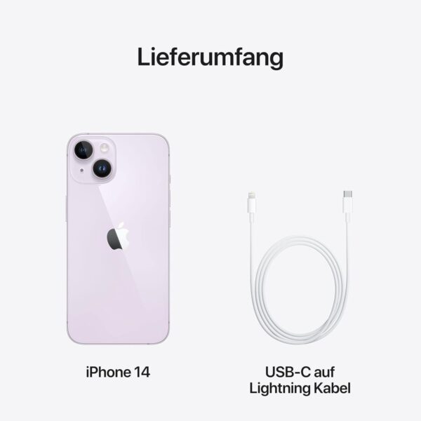 Apple iPhone 14 -128 GB - Violett – Bild 6