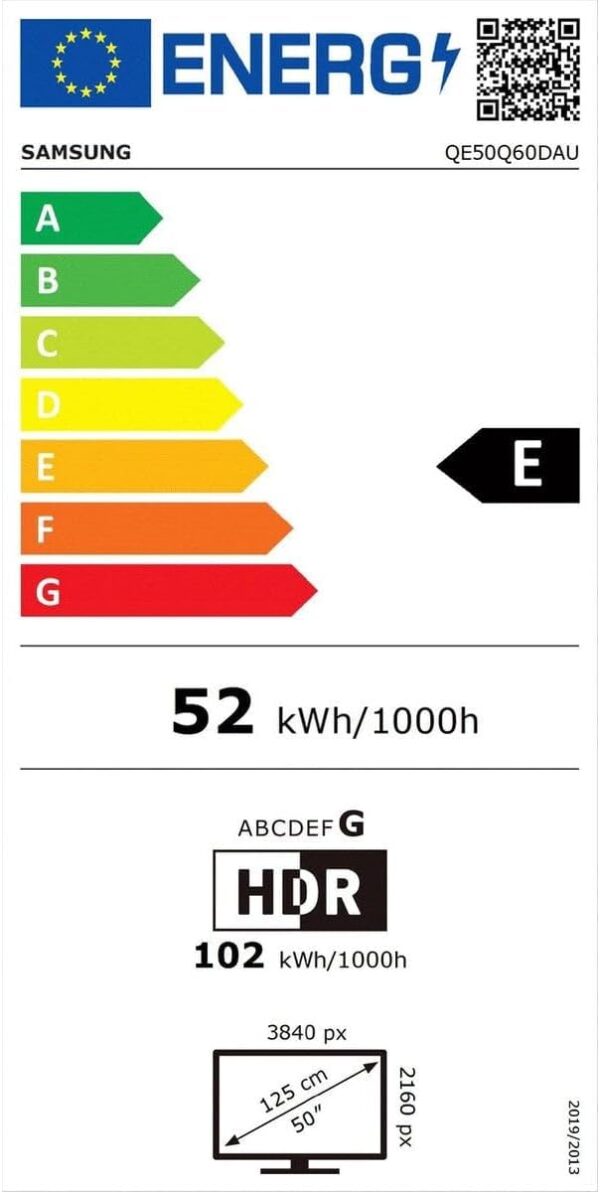 Samsung TV QLED 50Q60D, 125 cm, Smart, 4K Ultra HD (Model 2024) – Bild 3