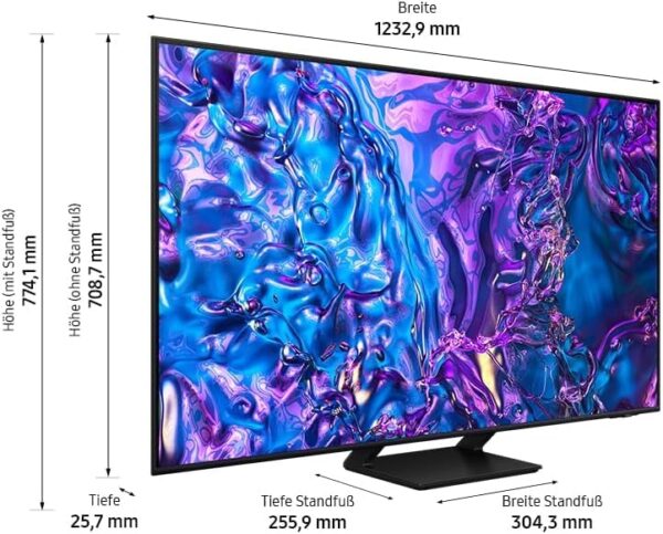 Samsung QLED 4K Q70D Fernseher 55 Zoll, Samsung TV mit AI Quantum – Bild 5