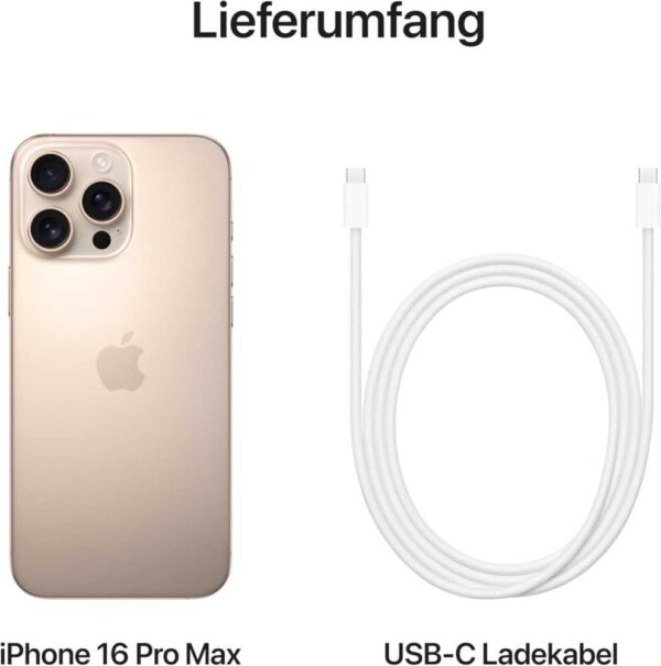Apple iPhone 16 Pro Max 512 GB: 5G Handy mit Kamerasteuerung – Bild 6