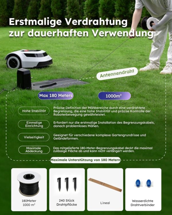 ANTHBOT Pion Mähroboter für 1000 m² – 300% höhere Effizienz – Bild 3
