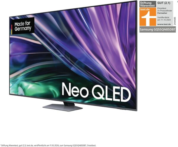 Samsung Neo QLED 4K QN85D Fernseher 55 Zoll, Samsung TV mit Neural Quantum 4K AI – Bild 2